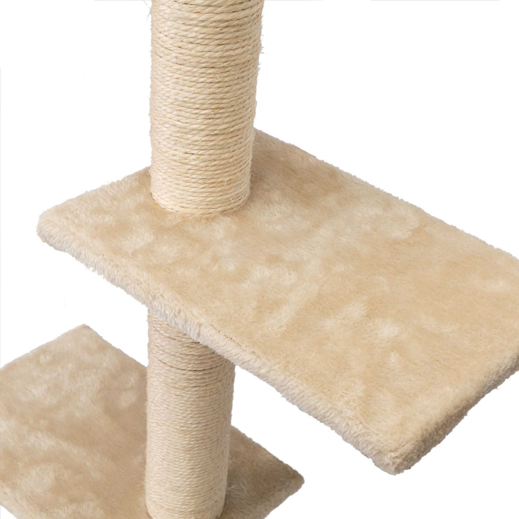 5 Pcs Wall Mounted Cat Climber Set; Floating Cat Shelves and Perches; Cat Activity Tree with Scratching Posts; Modern Cat Furniture