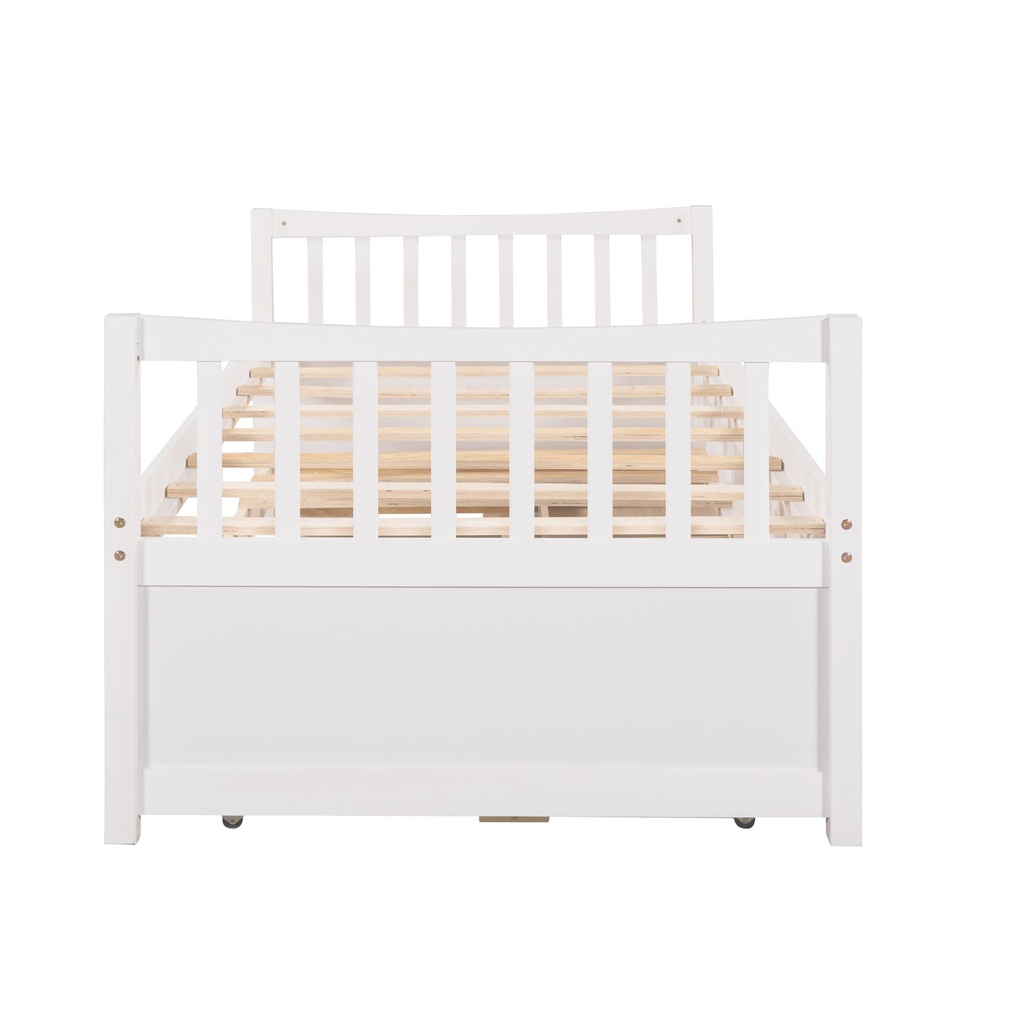 Daybed with Trundle and Drawers; Twin Size