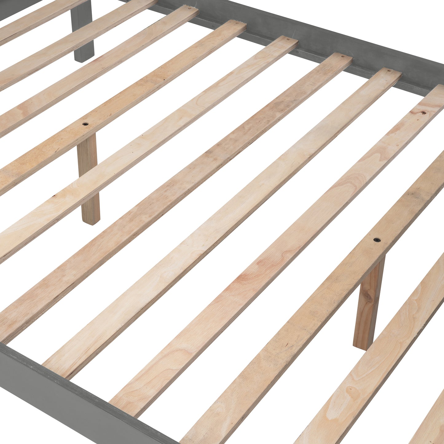 Stairway Twin-Over-Full Bunk Bed with Drawer; Storage and Guard Rail for Bedroom; Dorm; for Adults