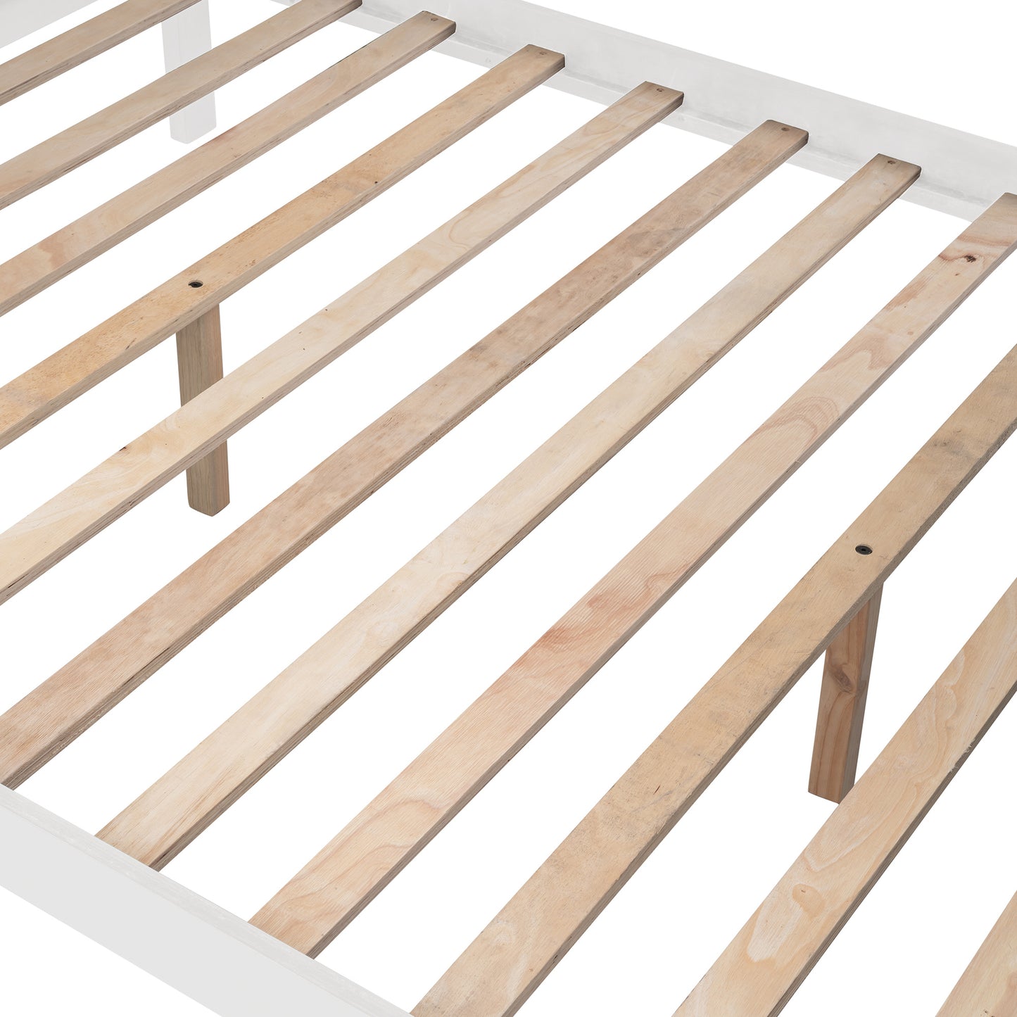 Stairway Twin-Over-Full Bunk Bed with Drawer; Storage and Guard Rail for Bedroom; Dorm; for Adults