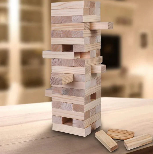 Wooden Tumbling Tower