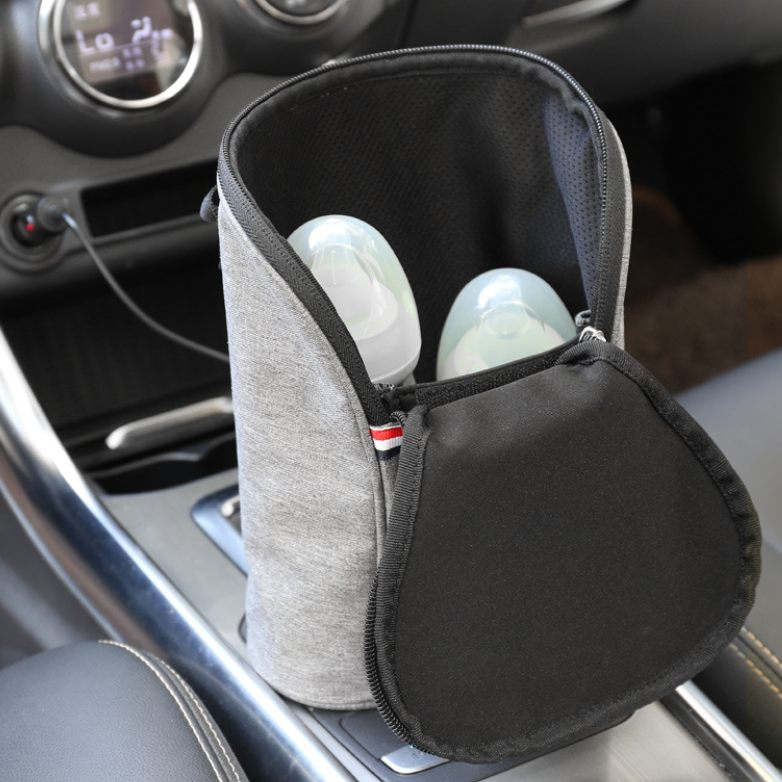 Car USB Baby Bottle Warmer Portable Travel Breast Milk Warmer