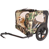 Outdoor Heavy Duty Foldable Utility Pet Stroller Dog Carriers Bicycle Trailer