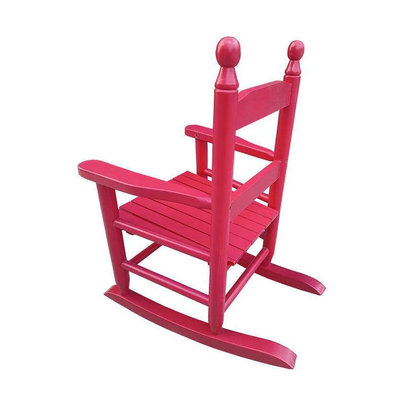 Children's rocking red chair- Indoor or Outdoor -Suitable for kids-Durable