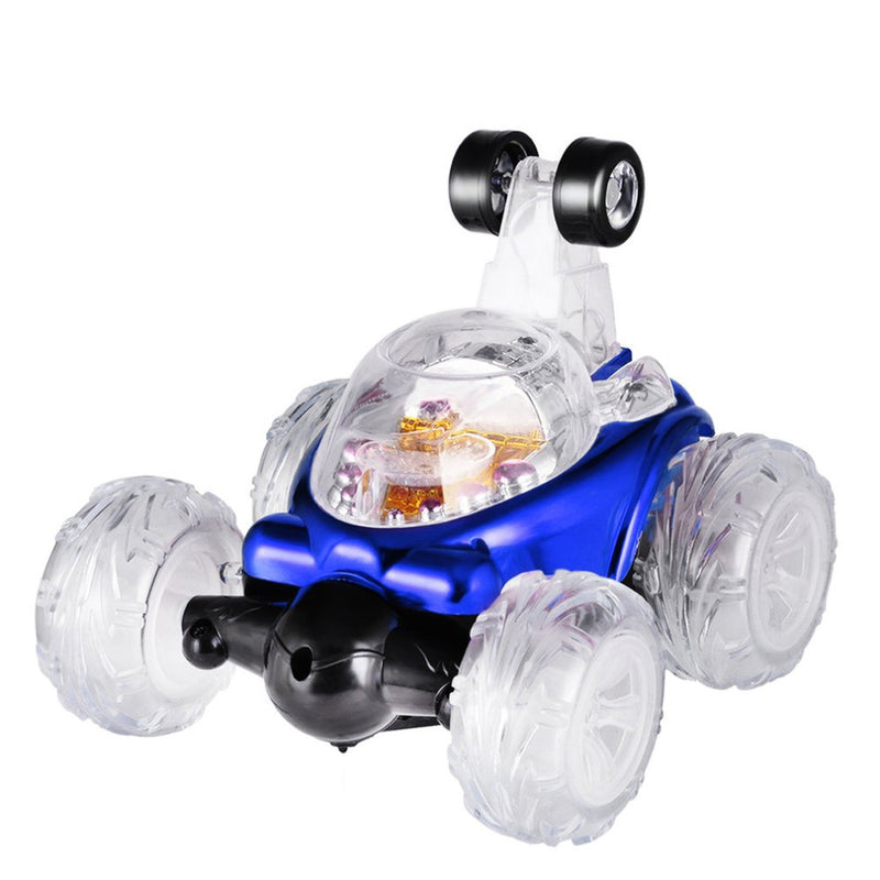 Mini Tumbling Stunt Car Remote Control Dump Off Road Light car Drift racing 360 Degree Rotating Electric Model toys for children