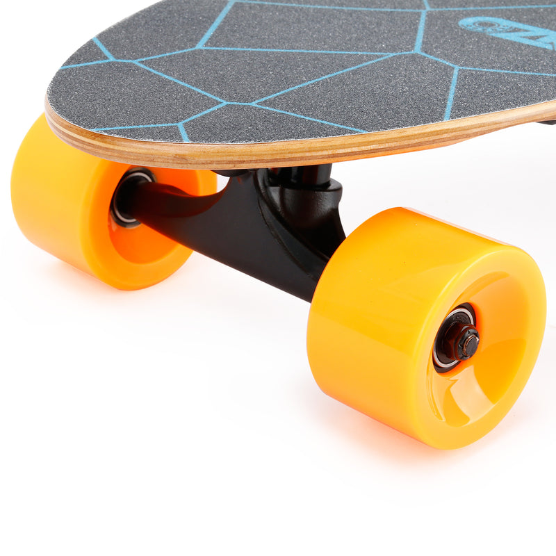 Small Electric Skateboard with Remote Control, 350W, Max 10 MPH, 7 Layers Maple E-Skateboard, load up to 100kg for Adult, Teens, and Kids