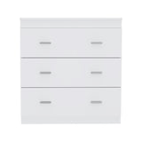 Calvetta 3-Drawer Dresser White